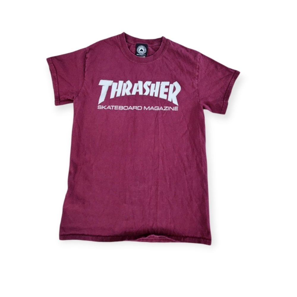 Thrasher Burgundy T-Shirt